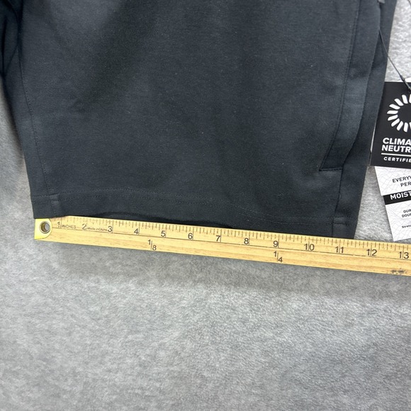 686 Everywhere Shorts Mens Medium Black Double Knit Performance Fleece Sweat NEW - Picture 10 of 10